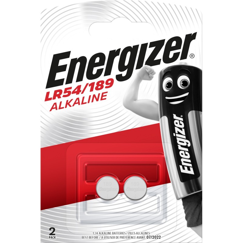 Energizer Pile bouton LR54 / 189 - Lot de 2