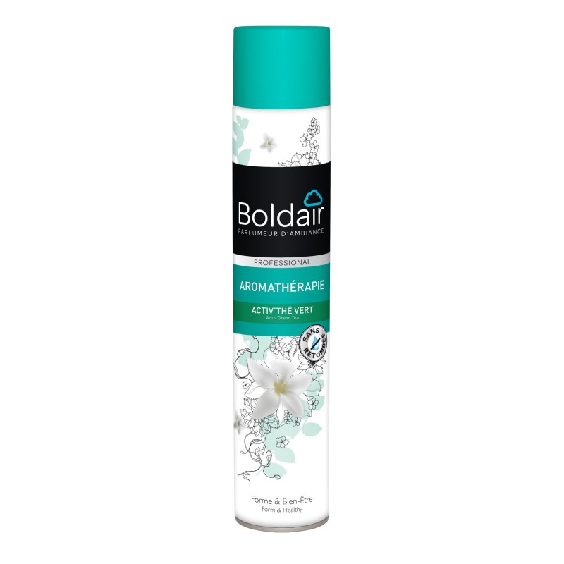 Boldair Désodorisant Activ' parfum Thé vert - 500 ml