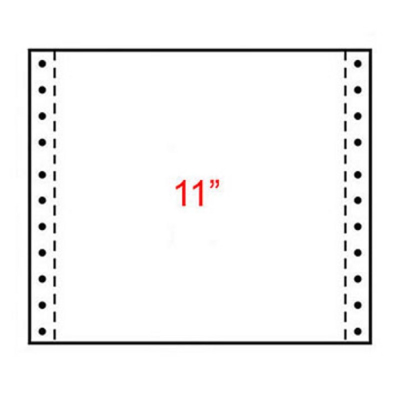 Exacompta Papier Listing 380 x 280 mm Zone vert 70g/m² Carton de 2000 Feuilles