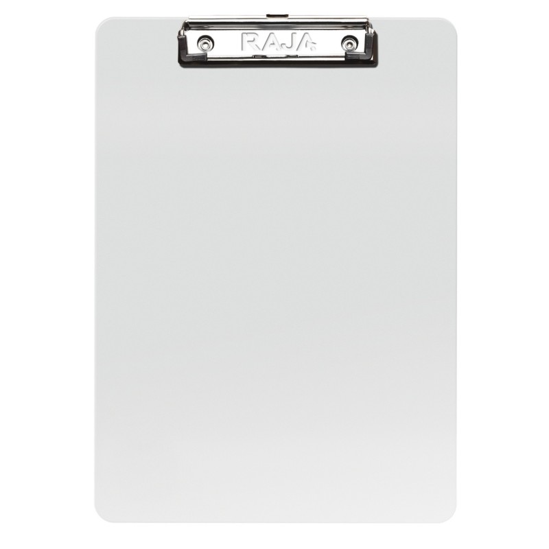 RAJA Porte-bloc en polypropylène pour bloc jusqu'au format 21 x 32 cm - Transparent
