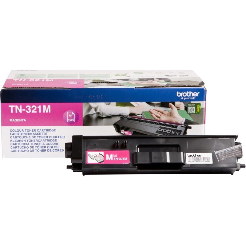 Brother TN321 Toner original - Magenta