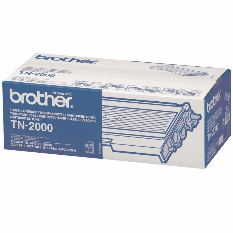 Brother TN2000 Toner original - Noir