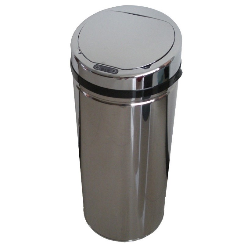 Hailo Poubelle Auto 42L - Inox