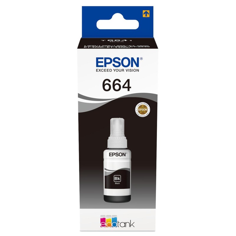 Epson 664 Recharge d'encre originale EcoTank C13T664140 - Noir
