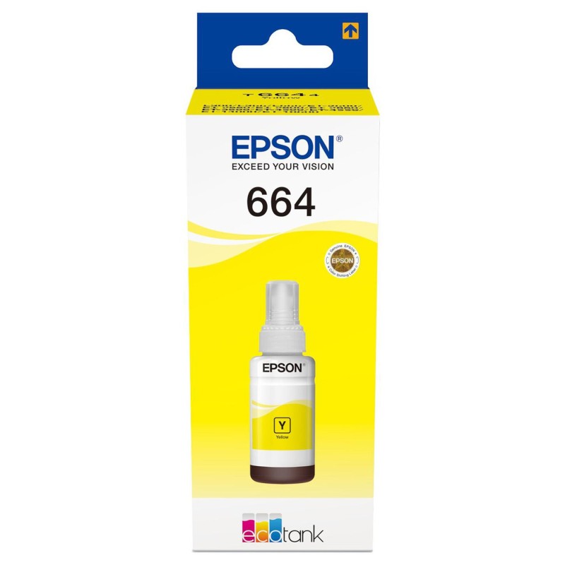 Epson 664 Recharge d'encre originale EcoTank C13T664440 - Jaune