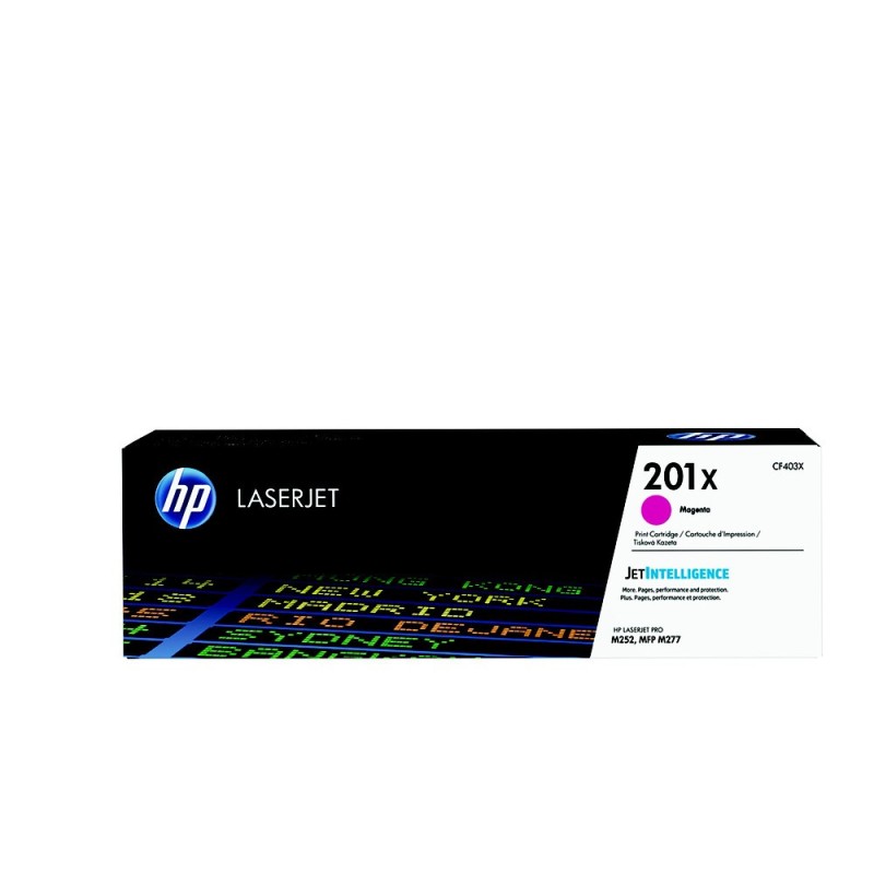 HP 201X Toner authentique grande capacité CF403X - Magenta