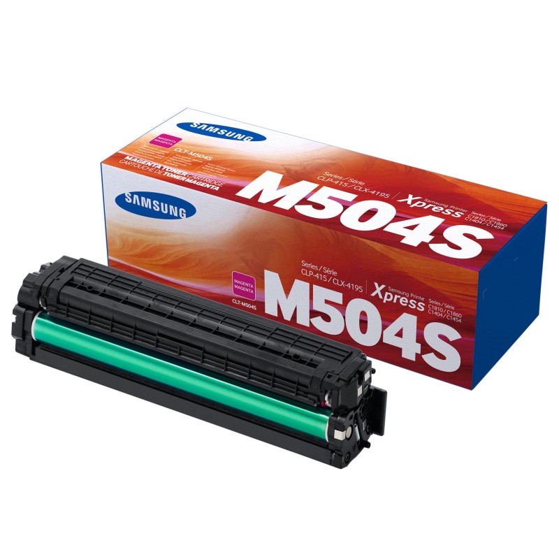 Samsung Toner CLT-M504S, magenta, à l'unité, SU292A
