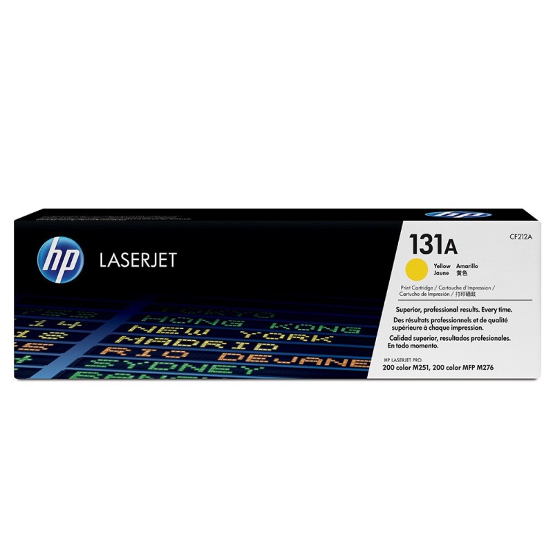 HP 131A Toner authentique CF212A - Jaune