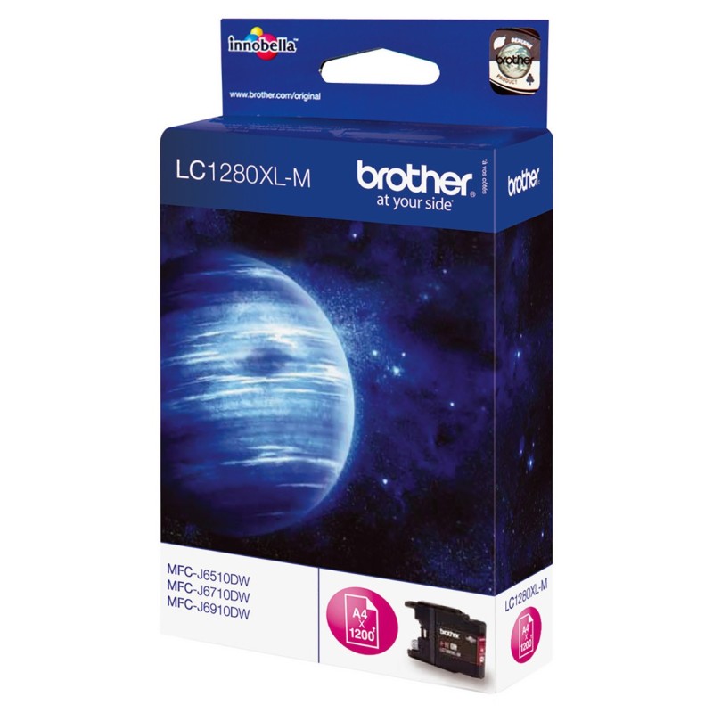 Brother LC1280XL Cartouche d'encre originale grande capacité - Magenta