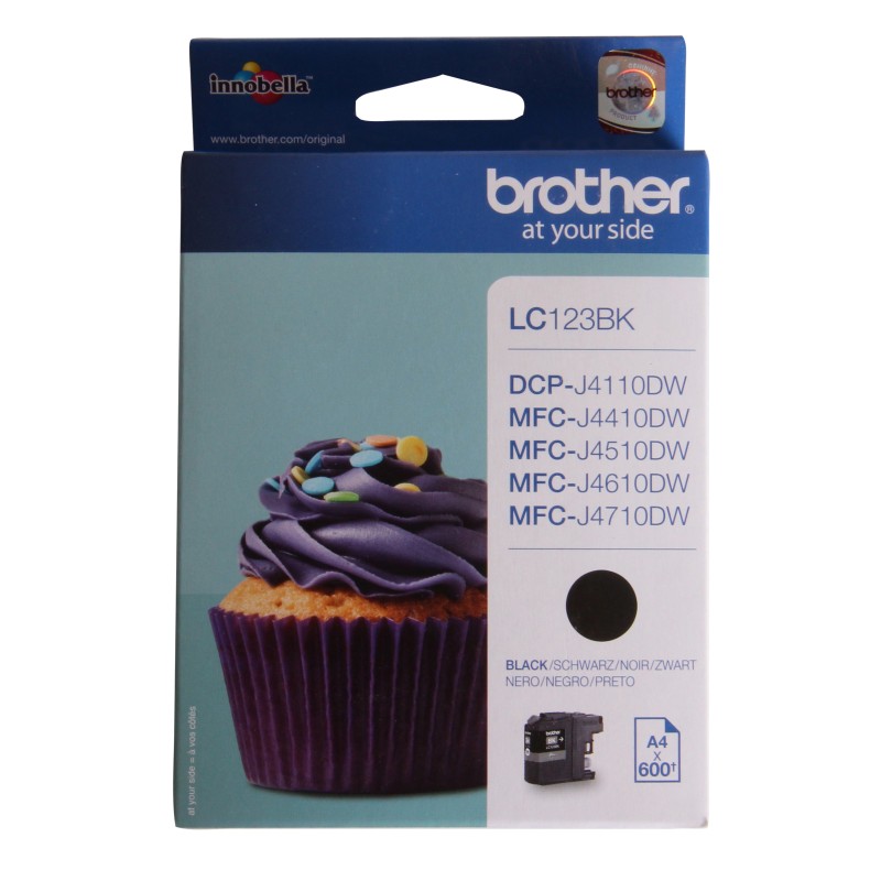 Brother LC123 Cartouche d'encre originale - Noir