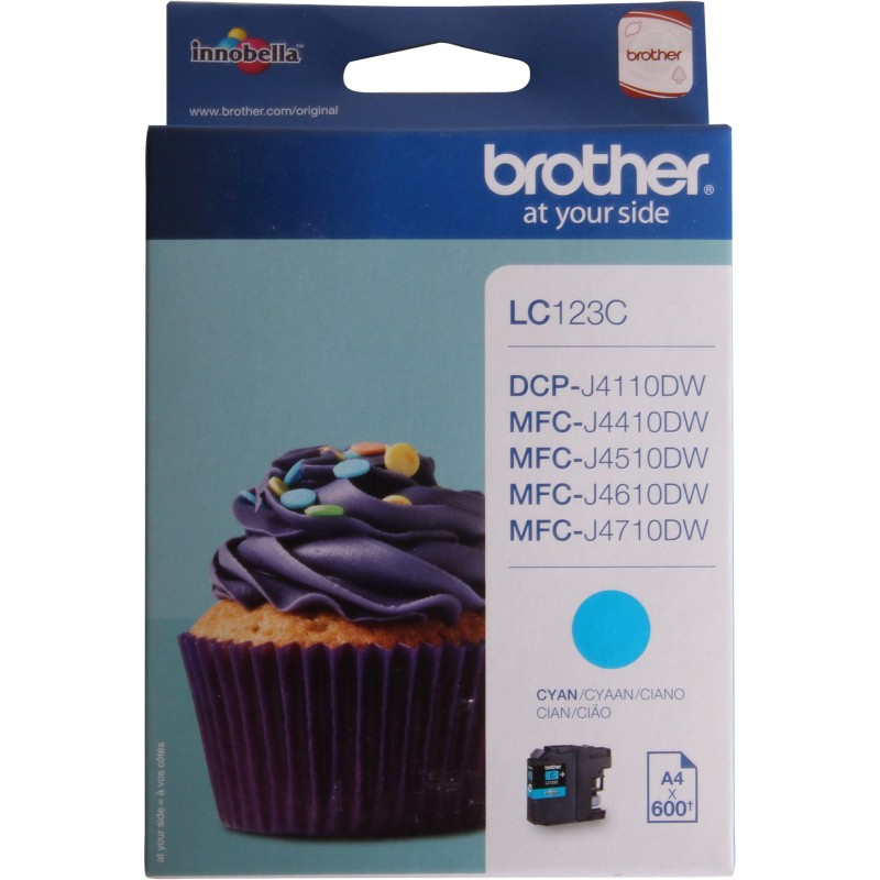 Brother LC123 Cartouche d'encre originale - Cyan