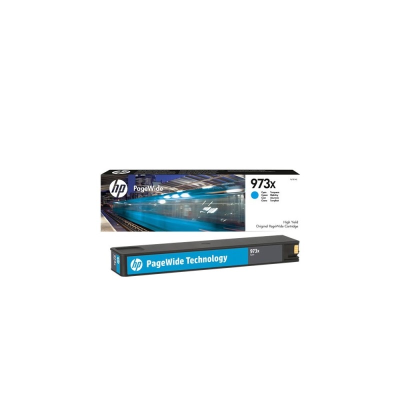HP 973X Cartouche d'encre authentique grande capacité  F6T81AE - Cyan