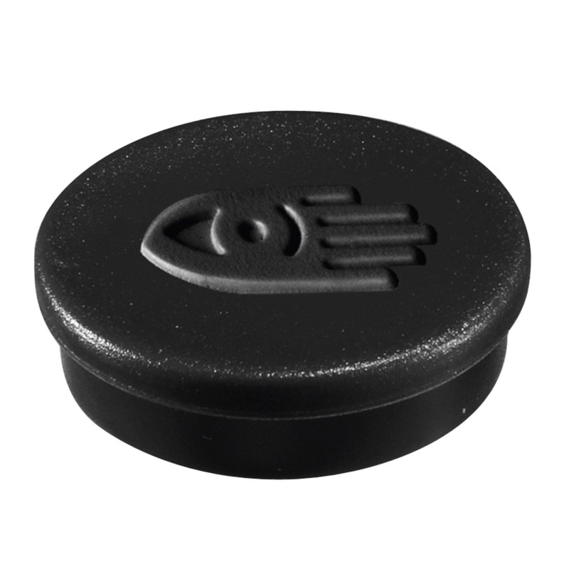 Legamaster Aimant rond 20 mm Noir - Lot de 10