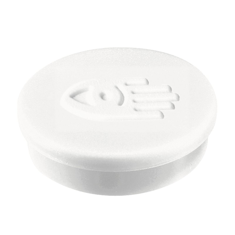 Legamaster Aimant rond 30 mm Blanc - Lot de 10