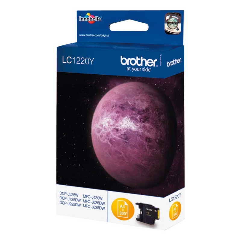 Brother LC1220 Cartouche d'encre originale - Jaune