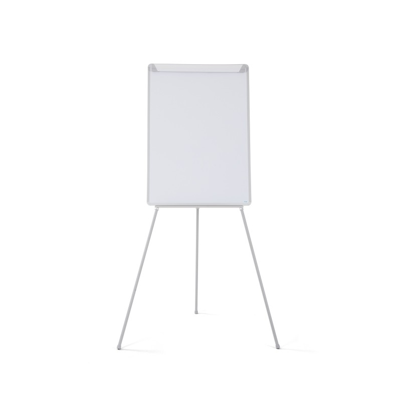 RAJA Chevalet de conférence sur trépied 70 X 100 CM hauteur réglable surface laquée magnétique effaçable à sec