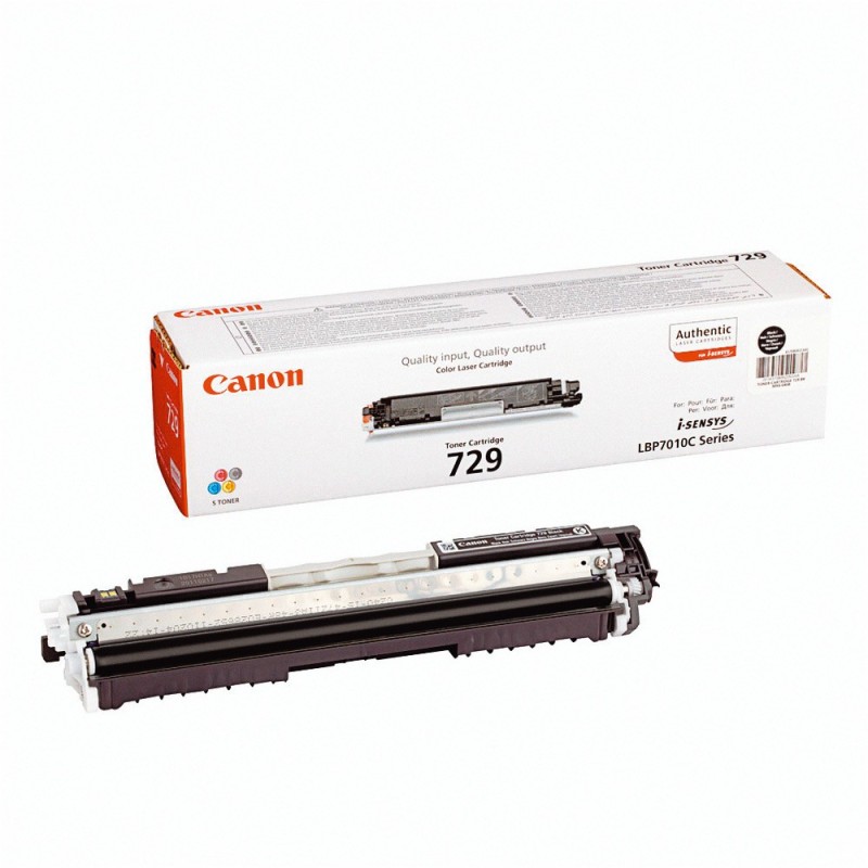 Canon 729 BK Toner authentique 4370B002 - Noir