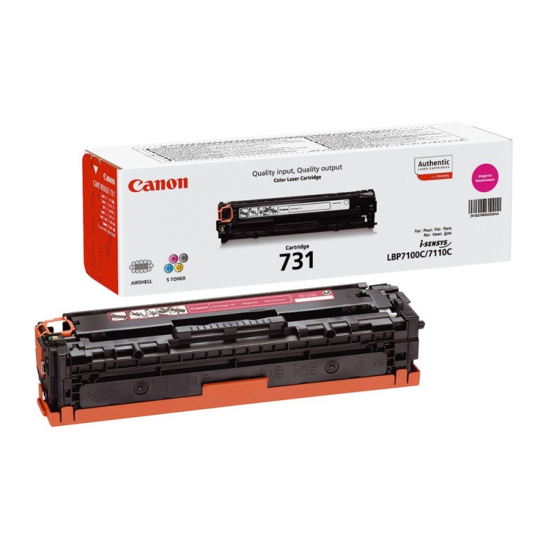 Canon 731 M Toner authentique 6270B002 - Magenta