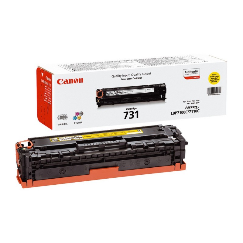 Canon 731 Y Toner authentique 6269B002 - Jaune