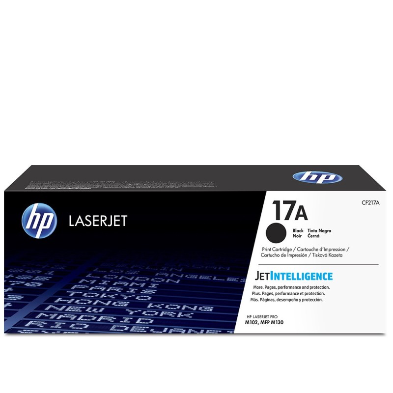 HP 17A Toner authentique CF217A - Noir