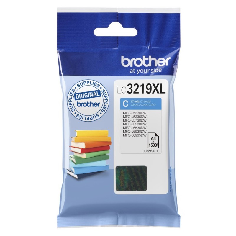 Brother LC3219XL Cartouche d'encre originale grande capacité - Cyan