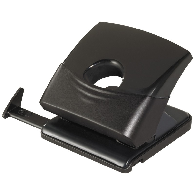 RAJA Perforateur de bureau 2 trous - 25 feuilles - Noir