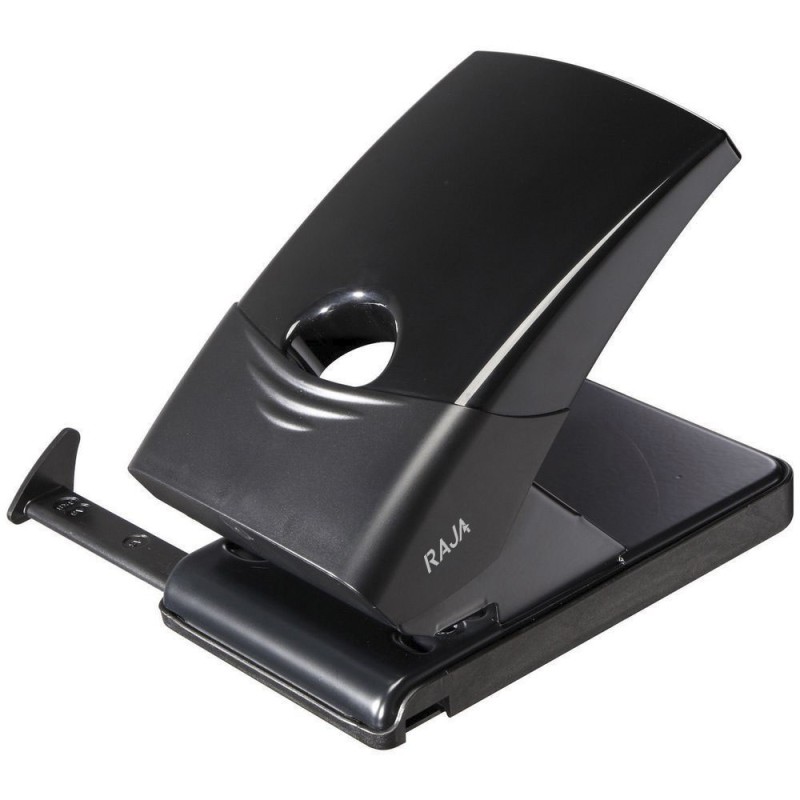 RAJA Perforateur de bureau 2 trous - 40 feuilles - Noir