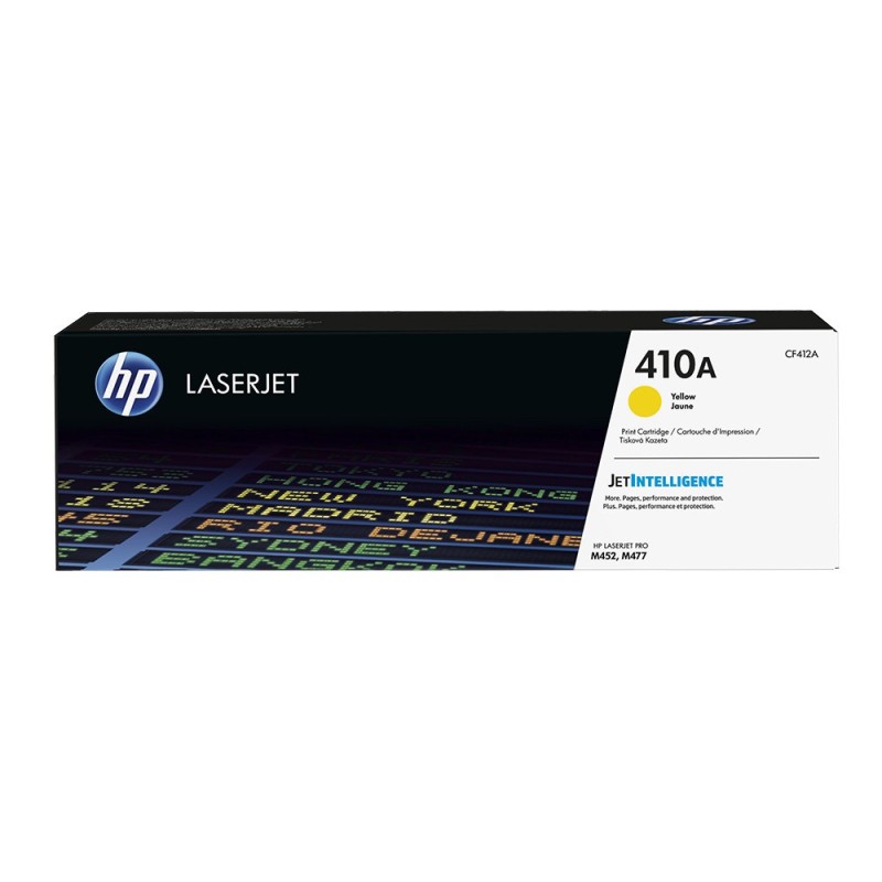 HP 410A Toner authentique CF412A - Jaune