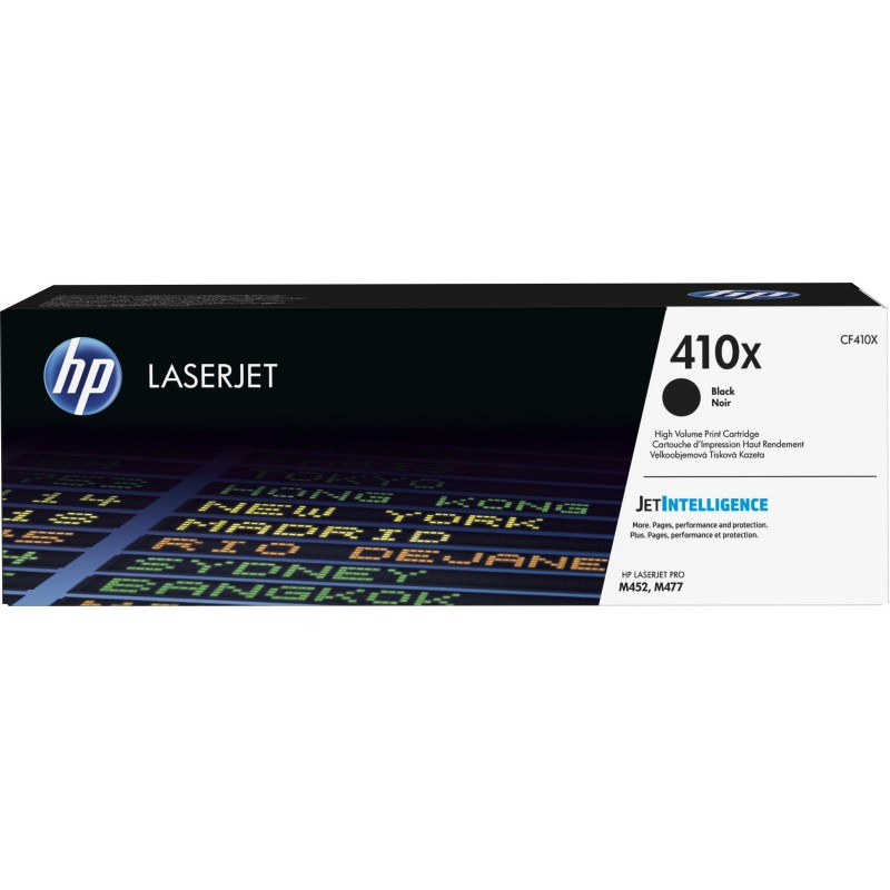 HP 410X Toner authentique grande capacité CF410X - Noir