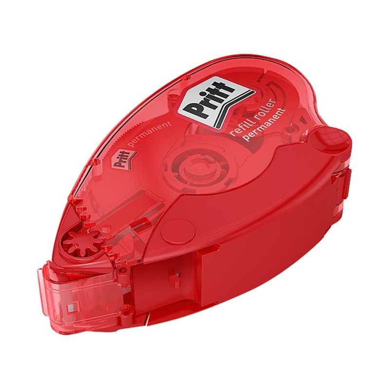 Pritt Roller de colle permanente rechargeable, 8,4 mm x 16 m (boîte à suspendre)