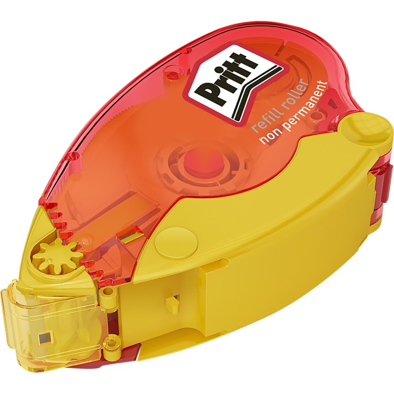 Pritt Roller de colle non permanente rechargeable, 8,4 mm x 16 m (boîte à suspendre)