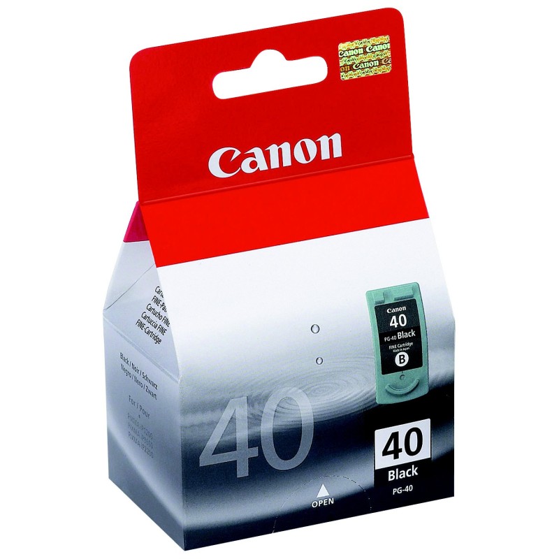 Canon PG-40 Cartouche d'encre authentique grande capacité 0615B001 - Noir