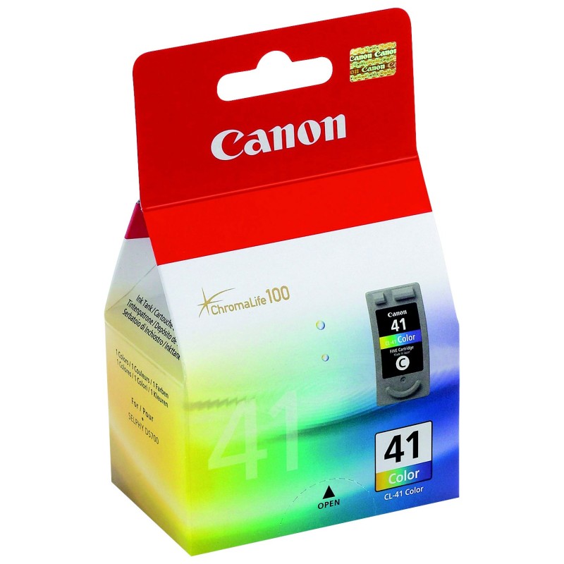 Canon CL-41 Cartouche d'encre authentique 0617B001 - 3 couleurs