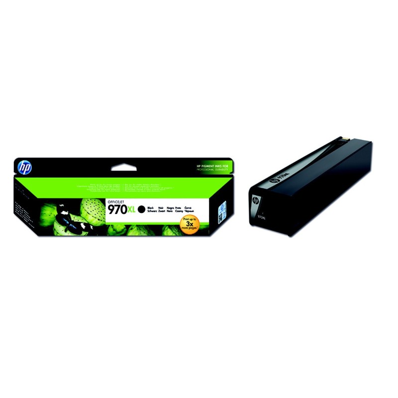 HP 970XL Cartouche d'encre authentique grande capacité CN625AE - Noir