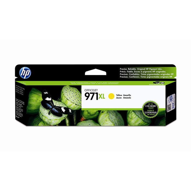 HP 971XL Cartouche d'encre authentique grande capacité  CN628AE - Jaune