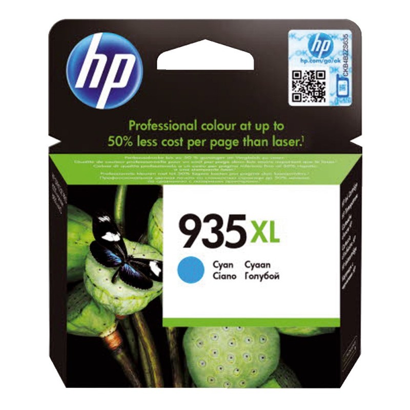 HP 935XL Cartouche d'encre authentique grande capacité C2P24AE - Cyan