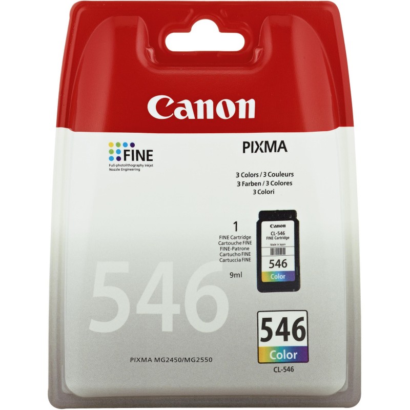 Canon CL-546 Cartouche d'encre authentique 8289B001 - 3 couleurs