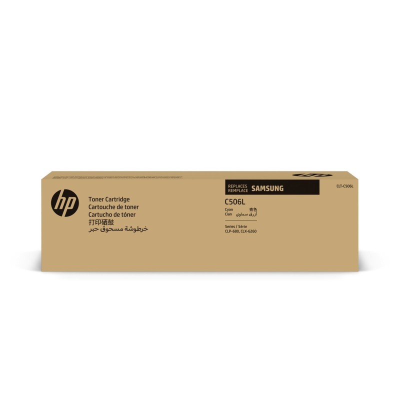 Samsung Cartouche de toner CLT-C506L SU038A grande capacité - Cyan