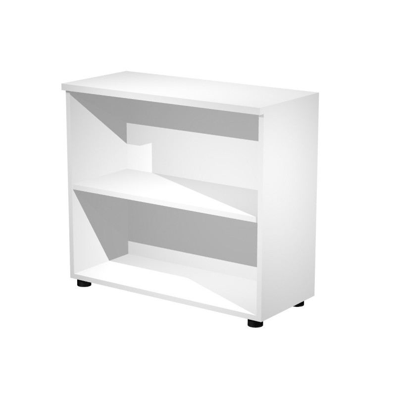 Armoire basse Pronto - L.80 x H.72 cm - Sans porte - Blanc