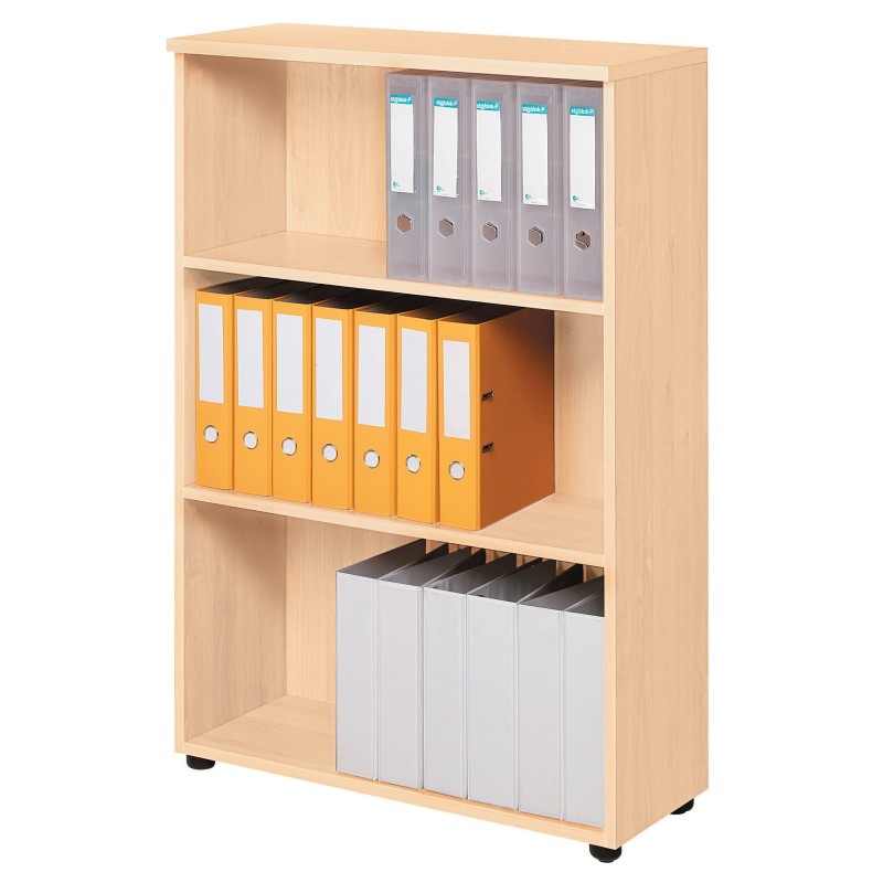 Armoire mi-hauteur Pronto - L.80 x H.120 cm - Sans porte - Hêtre