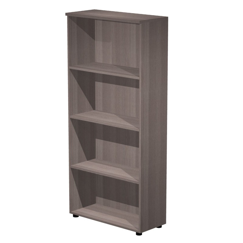 Armoire haute Pronto - L.80 x H.180 cm - Sans porte - Cendre