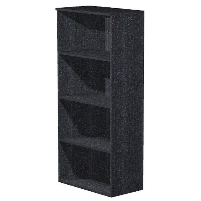 Armoire haute Pronto - L.80 x H.180 cm - Sans porte - Noir