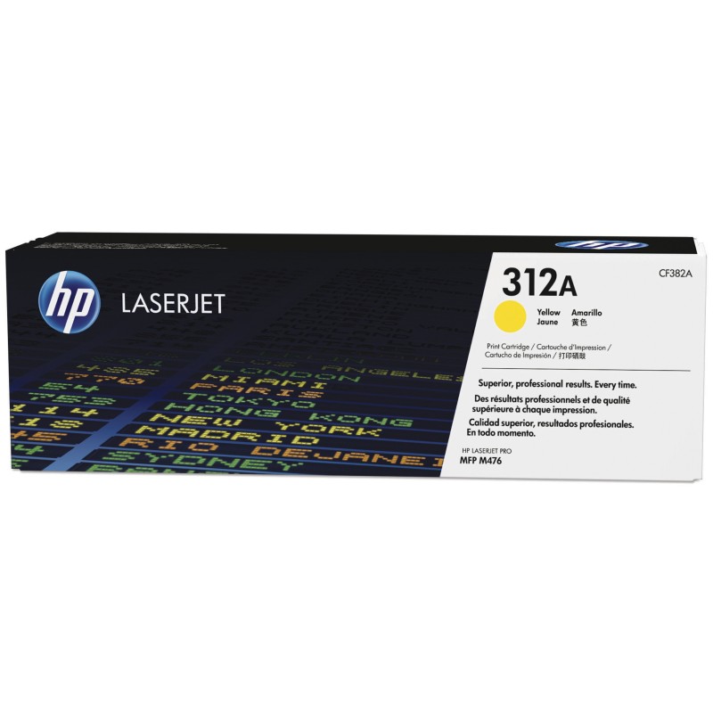 HP 312A Toner authentique CF382A - Jaune
