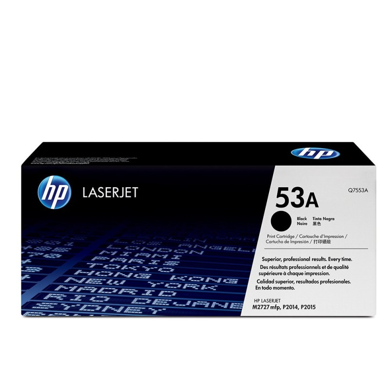 HP 53A Toner authentique Q7553A - Noir