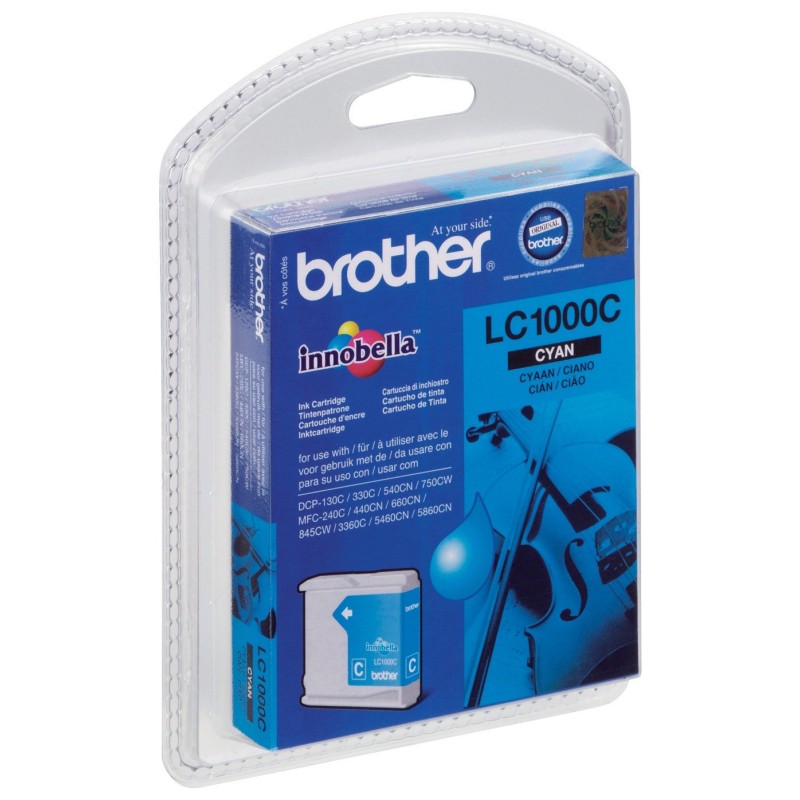 Brother LC1000 Cartouche d'encre originale - Cyan