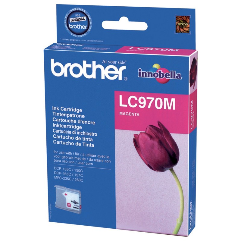 Brother LC970 Cartouche d'encre originale - Magenta