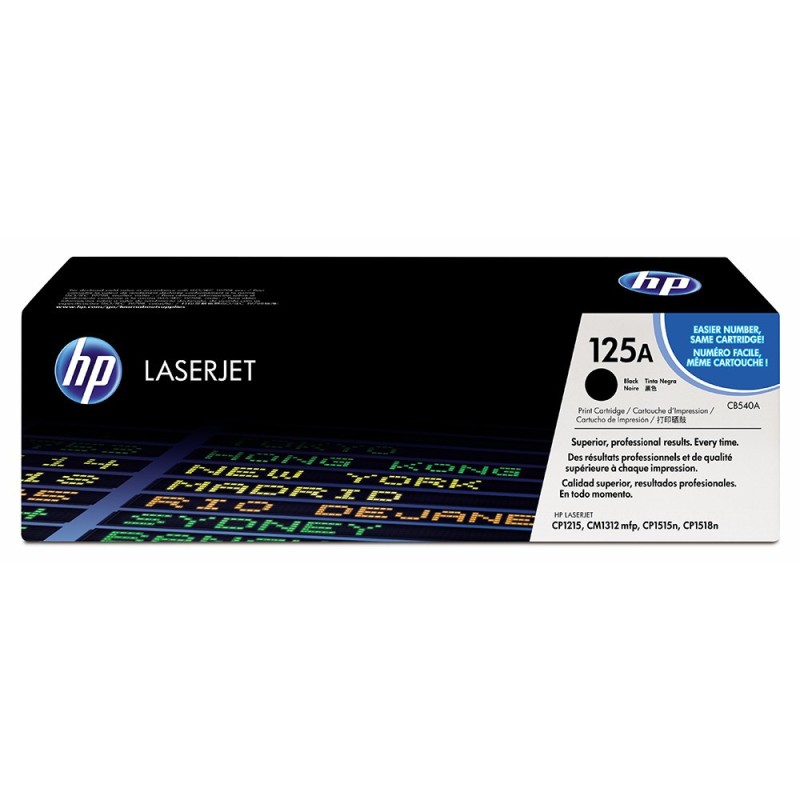 HP 125A Toner authentique CB540A - Noir