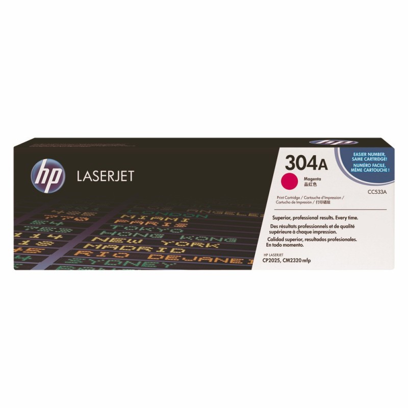 HP 304A Toner authentique CC533A - Magenta