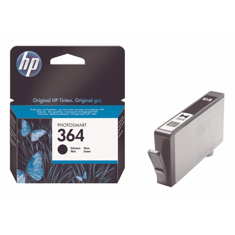 HP 364 Cartouche d'encre authentique CB316EE - Noir