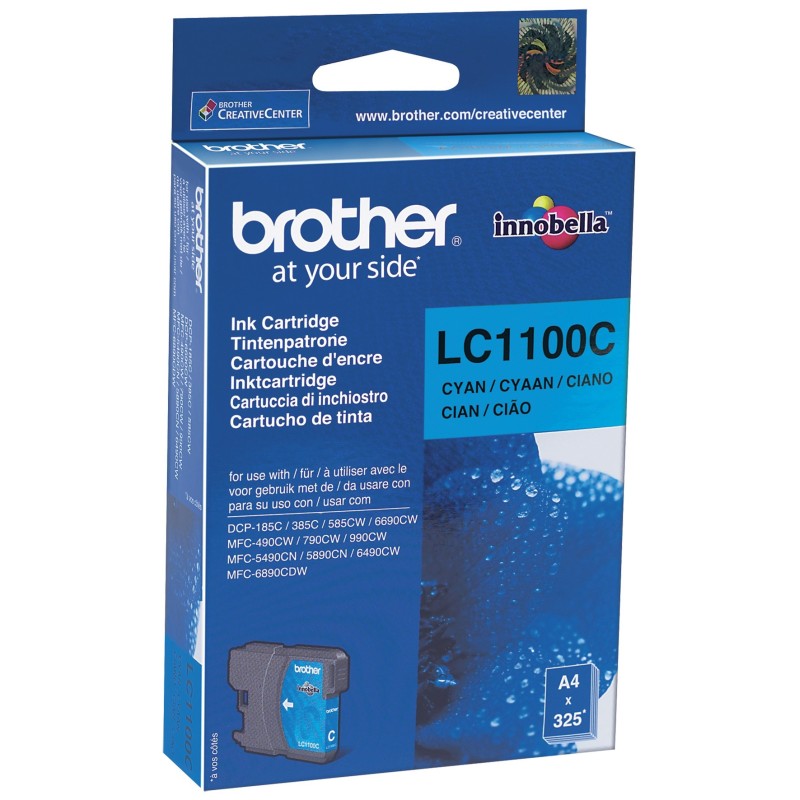 Brother LC1100 Cartouche d'encre originale - Cyan